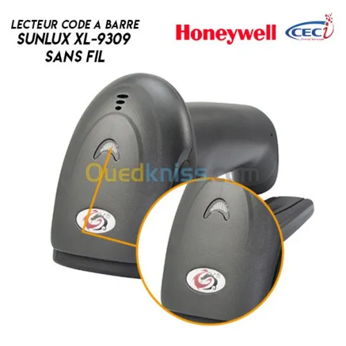 Lecteur Code Barre Sans fil Sunlux 