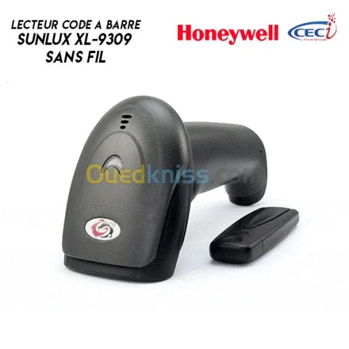 Lecteur Code Barre Sans fil Sunlux 