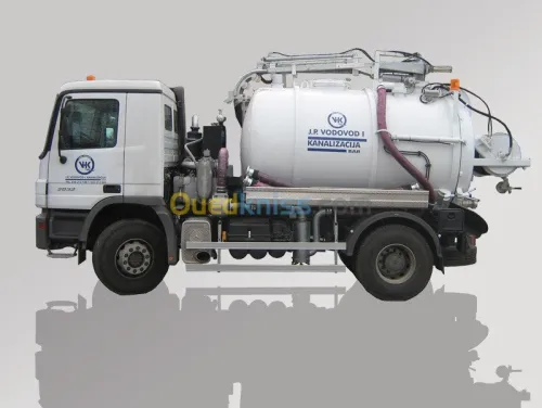 Travaux nettoyage d'assainissement