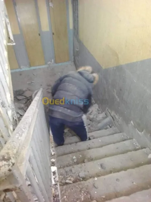 Travaux de démolitions