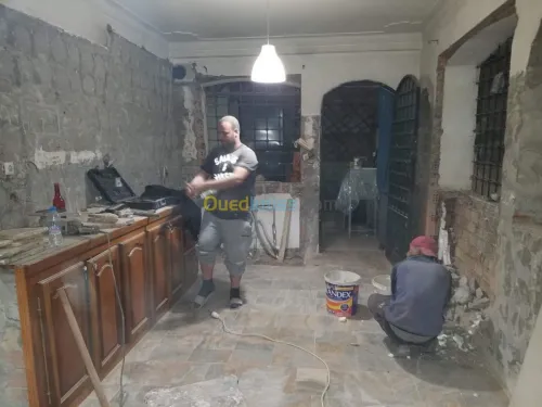 Travaux de démolitions