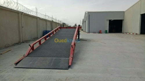 quai et rampe de chargement mobile