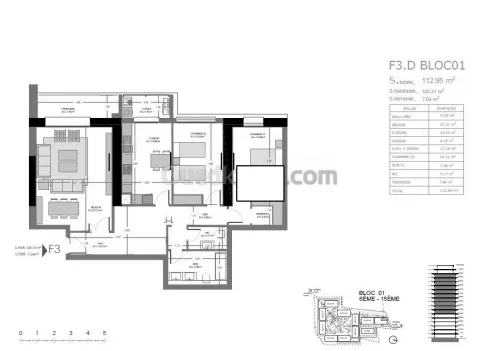 Vente Appartement F3 Alger Draria