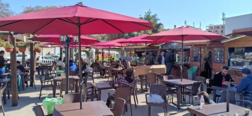 Parasol et équipement de plage et pisc