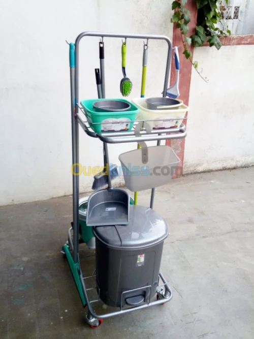 fabrication de chariot pour nettoyage 