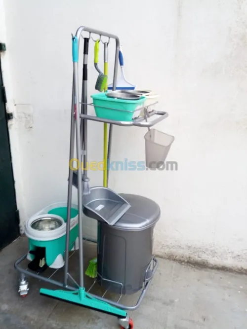 fabrication de chariot pour nettoyage 