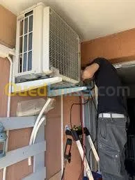 Installation des climatiseurs 
