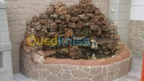 Placo platre + decor hadjra