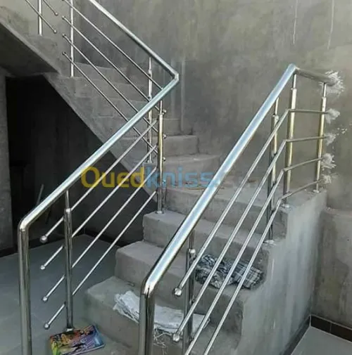Fabrication de rampe d'escalier