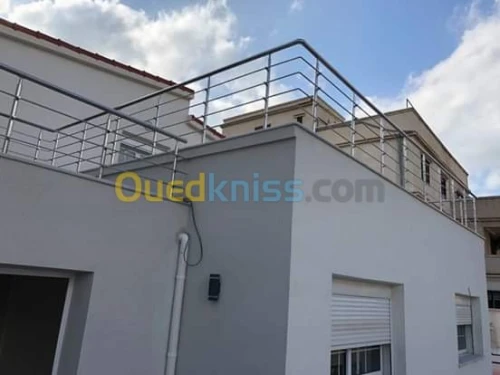 Fabrication de rampe d'escalier