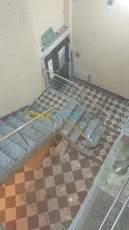 Fabrication de rampe d'escalier