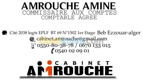 Comptabilité & Commissariat aux Compte