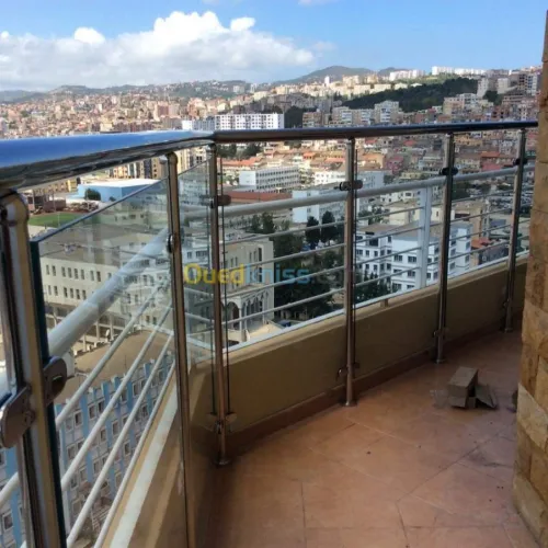 Rompe escaliers  et garde-corps  en in