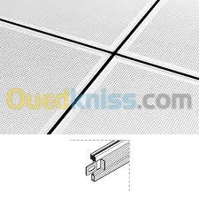 ossature faux plafond demontable