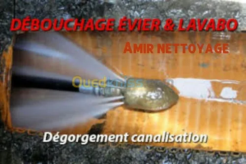 Débouchage nettoyage d'assainissement