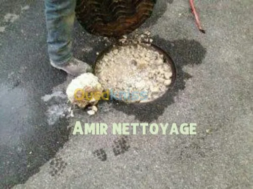 Nettoyage assainissement Alger centre