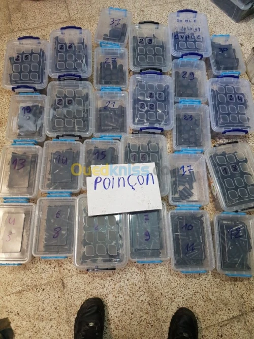 les poinçon et matrices