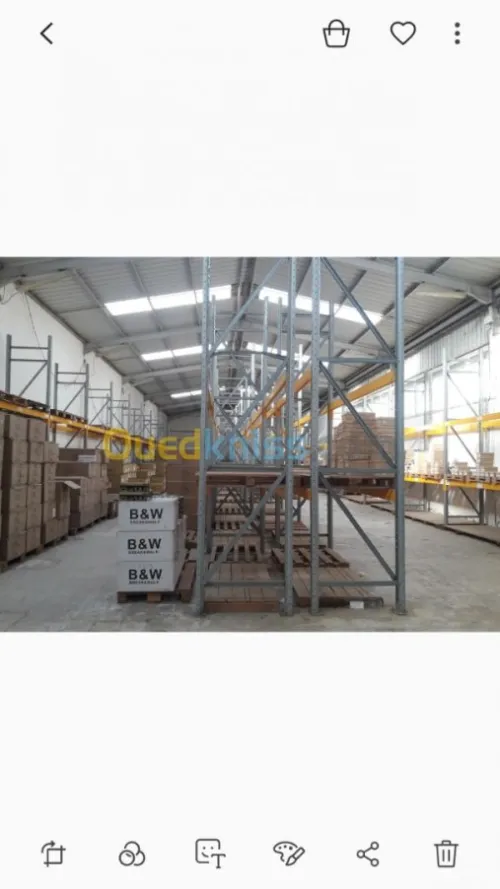 VENTE RAYONNAGE INDUSTRIELLE 