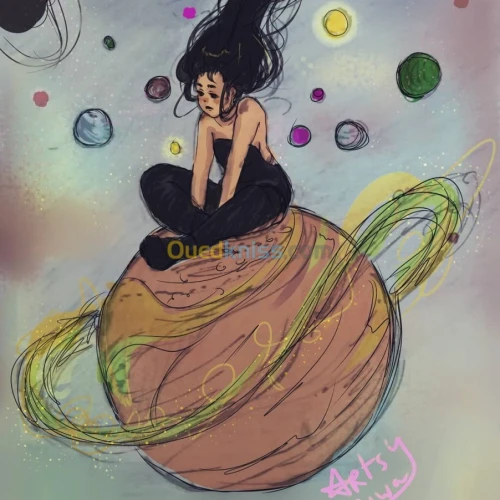 Dessin, portrait, illustration, cadeau