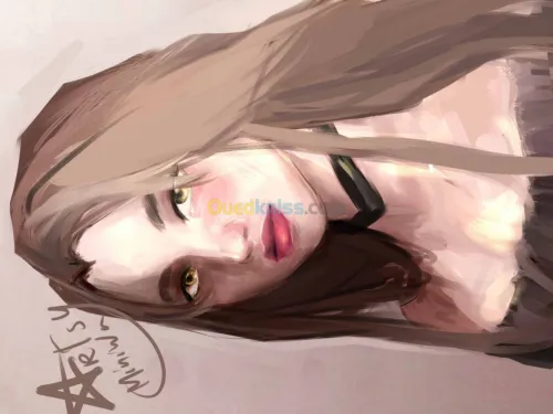 Dessin, portrait, illustration, cadeau