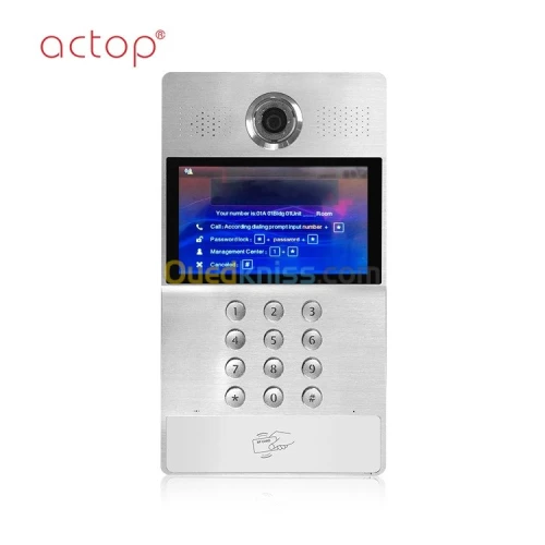 interphone vidéophone collective 