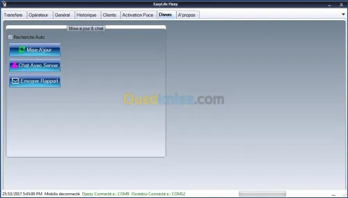 Logiciel de Flexy v 5.4