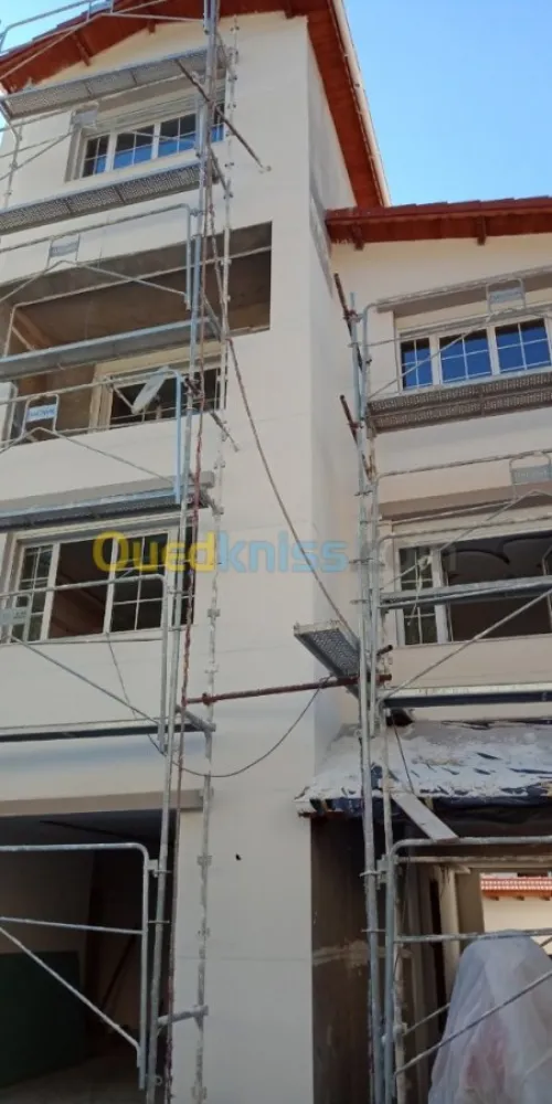Revêtement de Façade  en Monocouche