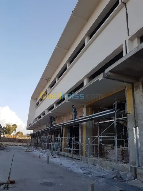 Revêtement de Façade  en Monocouche
