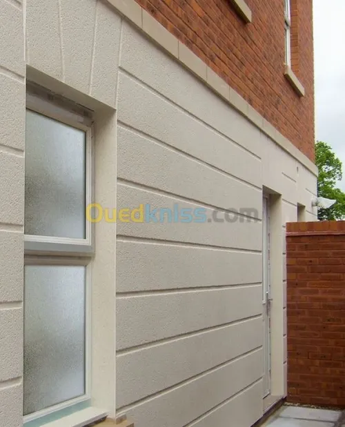 Revêtement de Façade  en Monocouche