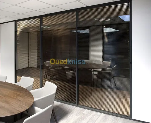 Cloison de bureaux en alu CLIPPER 
