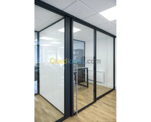 Cloison de bureaux en alu CLIPPER 