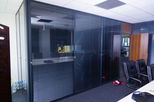 Cloison de bureaux en alu CLIPPER 