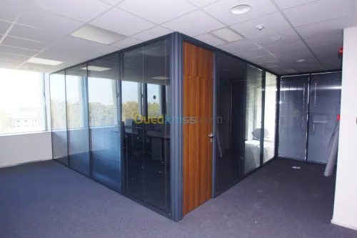 Cloison de bureaux en alu CLIPPER 