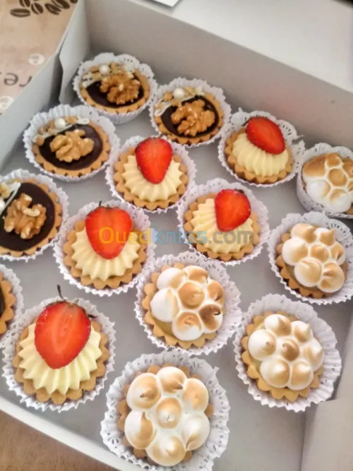 layercake, cupcakes, entremets,..