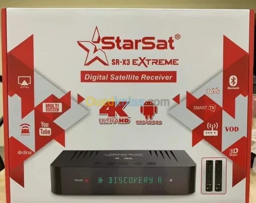 STARSAT X3 EXTREME 4KULTRAHD Android 8