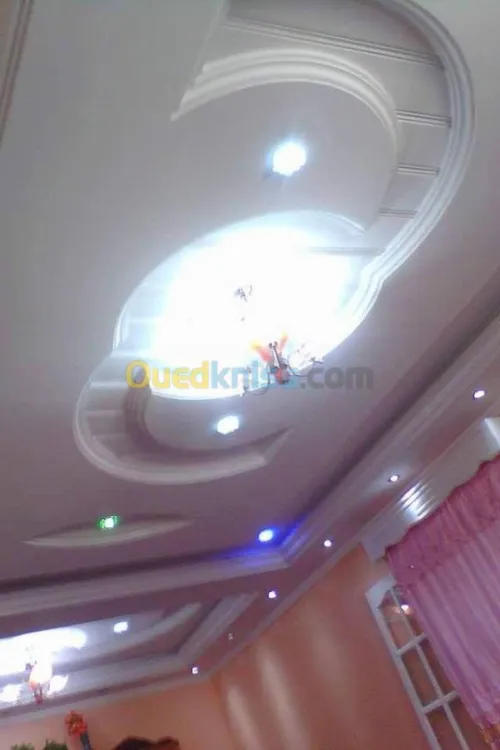 placo ba13_pvc_séparation_platre maroc