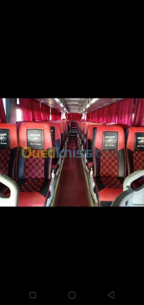 Location Bus HIGER 49 places 