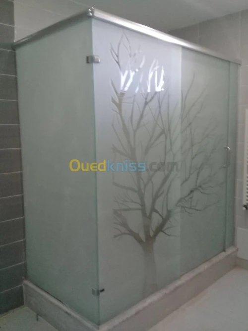 fabrication cabine de douch sur mesure