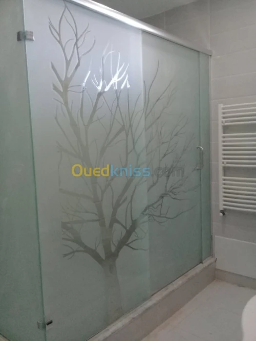 fabrication cabine de douch sur mesure