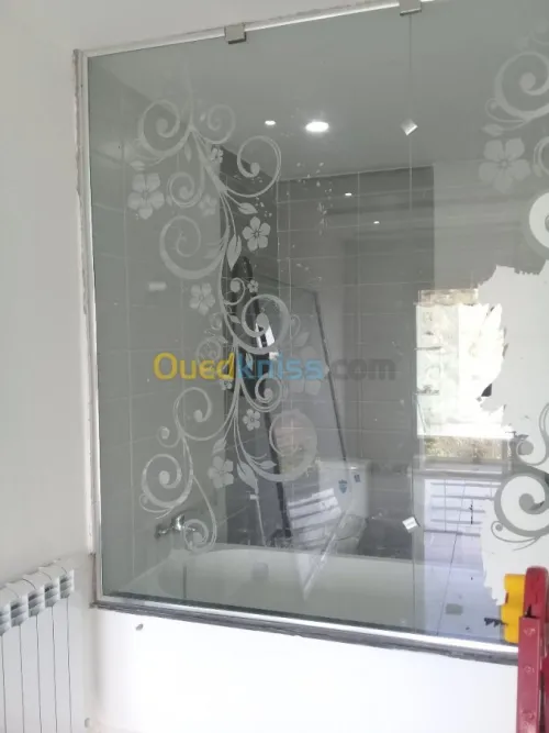 fabrication cabine de douch sur mesure