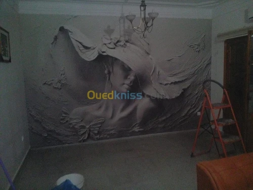 pose papier peint et poster 3 D