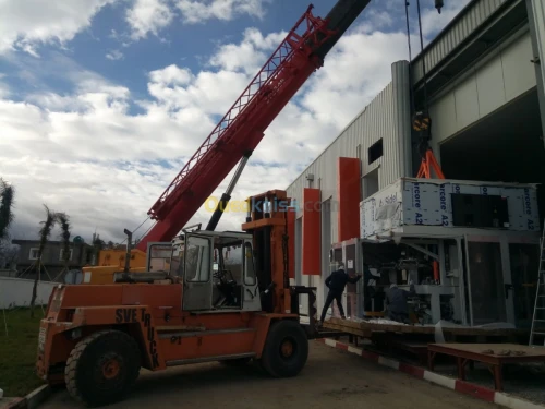 Location engins Clark et grue