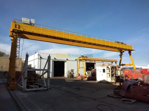 pont roulant, portique roulant, potence