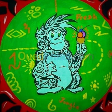 dessin sur mur tageur