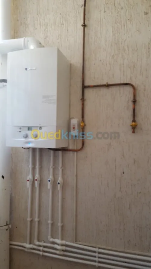 La plomberie  chauffage et gaz