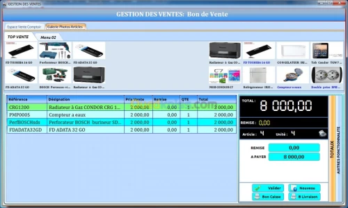 Logiciel de Stock