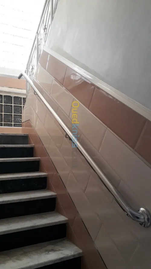 rampe d' escalier en inox