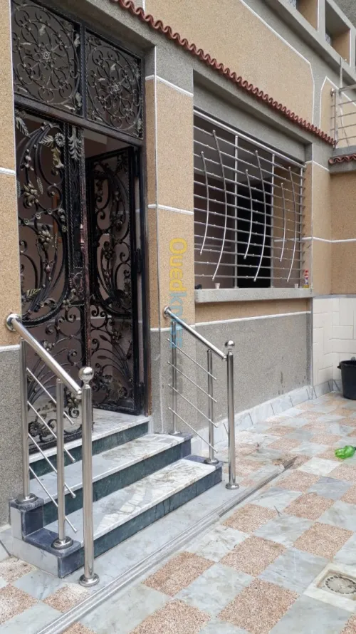 rampe d' escalier en inox