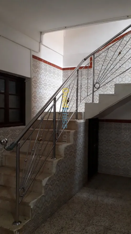 rampe d' escalier en inox