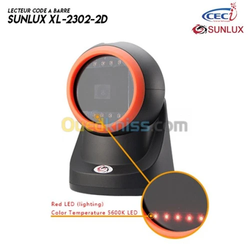Lecteur code à barre Sunlux 2D
